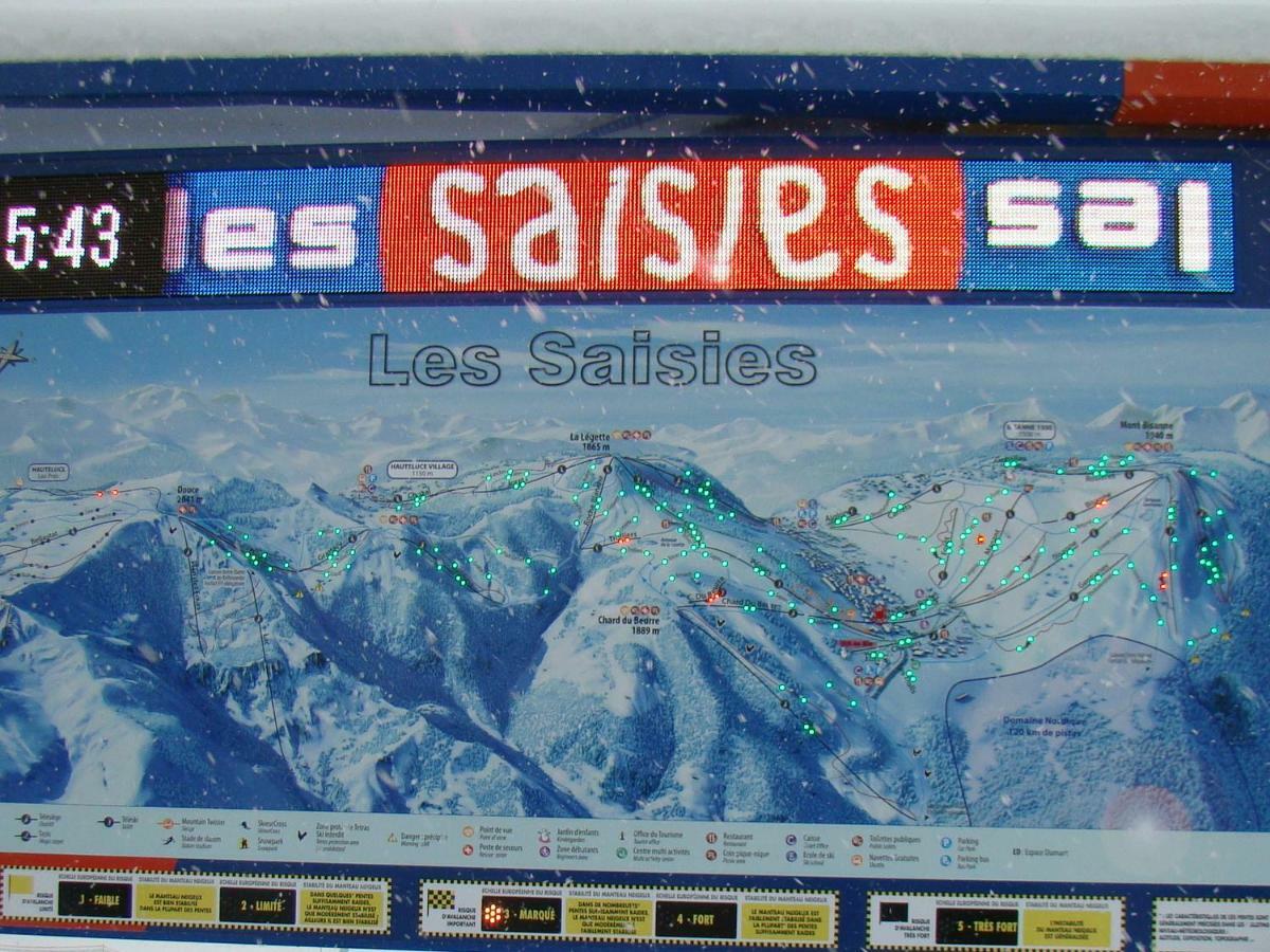 vanvolet Les Saisies Exteriör bild
